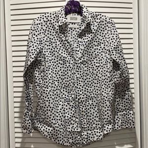 Grayson The Hero Navy Hearts Button Down